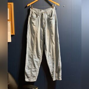 Light Blue High-Waisted Jeans